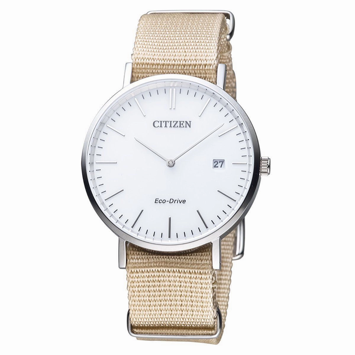 Citizen Analog Casual Eco-Drive Beige Au1080-20A Mens Watch