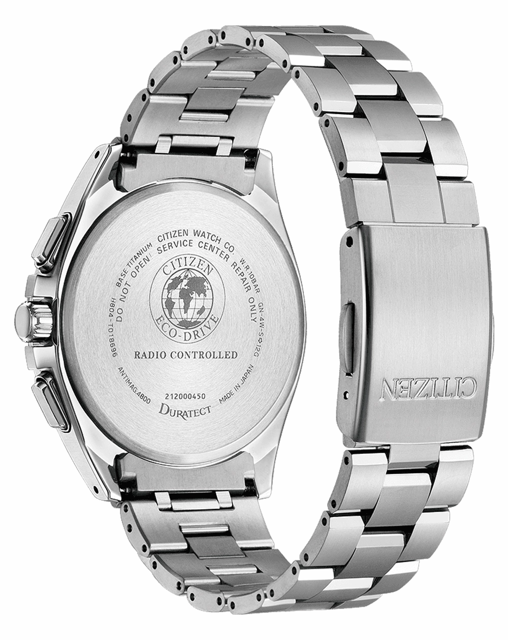 Citizen Attesa Radio Controlled Eco-Drive Titanium Watch AT8040-57E