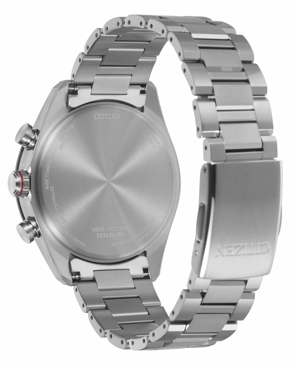 Citizen Attesa Radio Controlled Eco-Drive Titanium Watch AT8181-63W