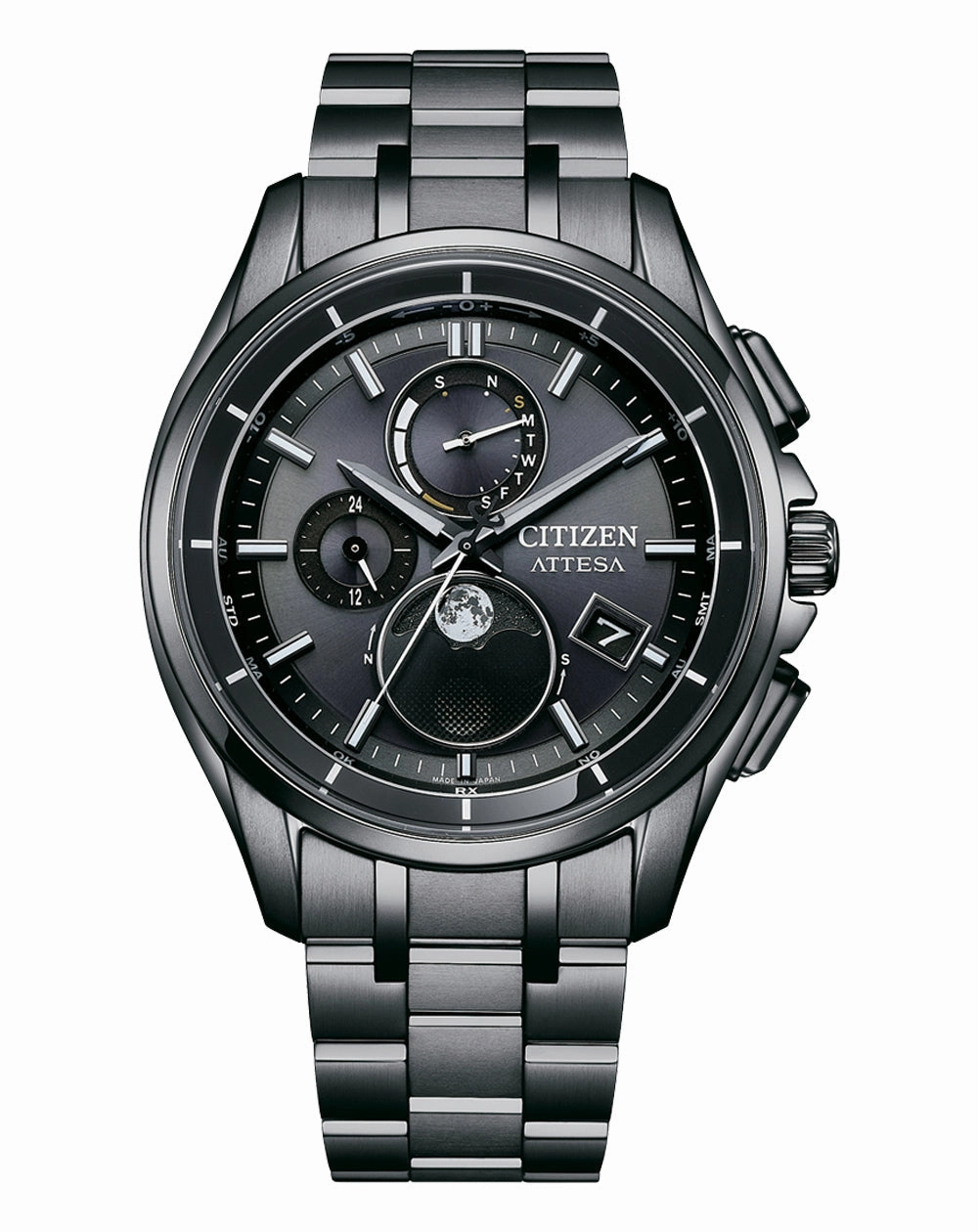Citizen Attesa Radio Controlled Eco-Drive Titanium Watch BY1006-62E