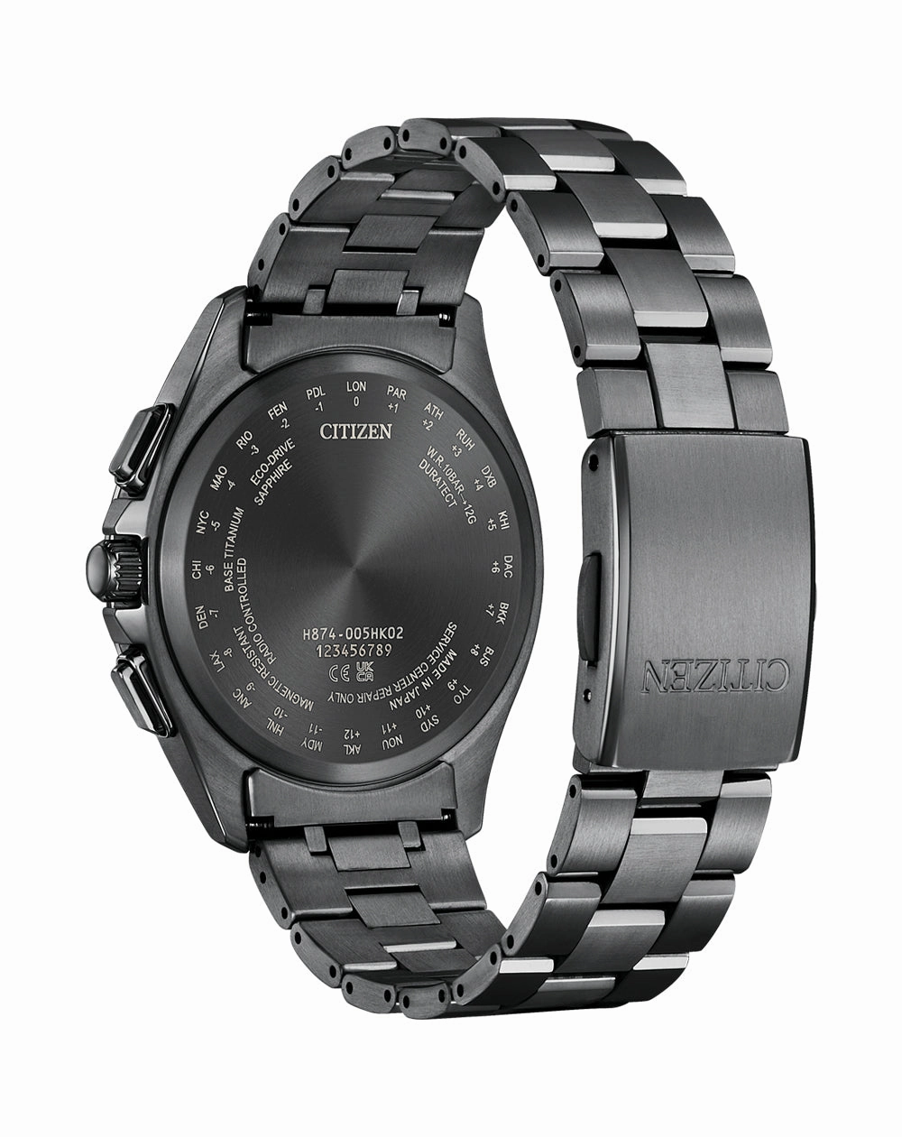 Citizen Attesa Radio Controlled Eco-Drive Titanium Watch BY1006-62E