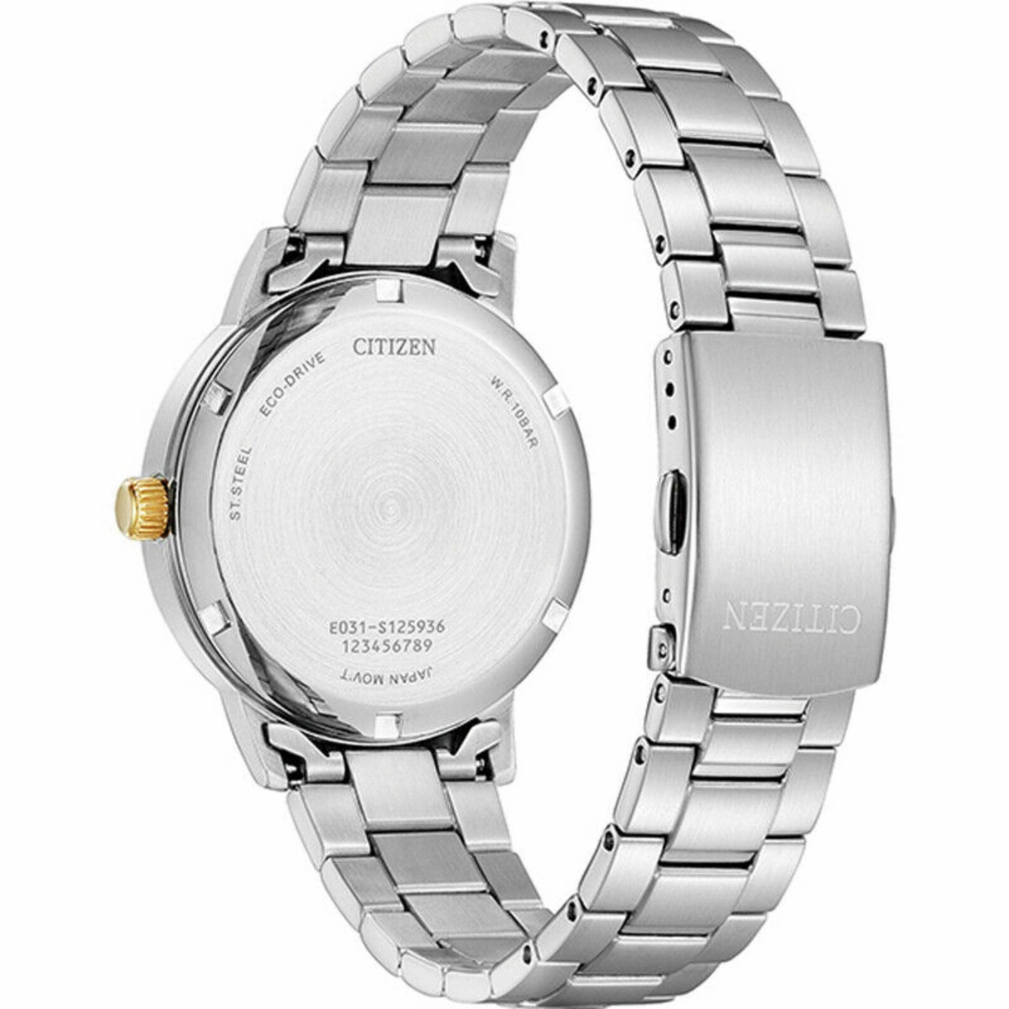 CITIZEN BJ6541-58P COLLECTION ECO-DRIVE SOLAR STAINLESS STEEL MEN'S WATCH
