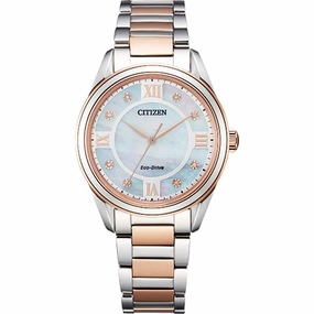 Citizen Eco-Drive Fiore Diamond Accent Two-Tone Watch