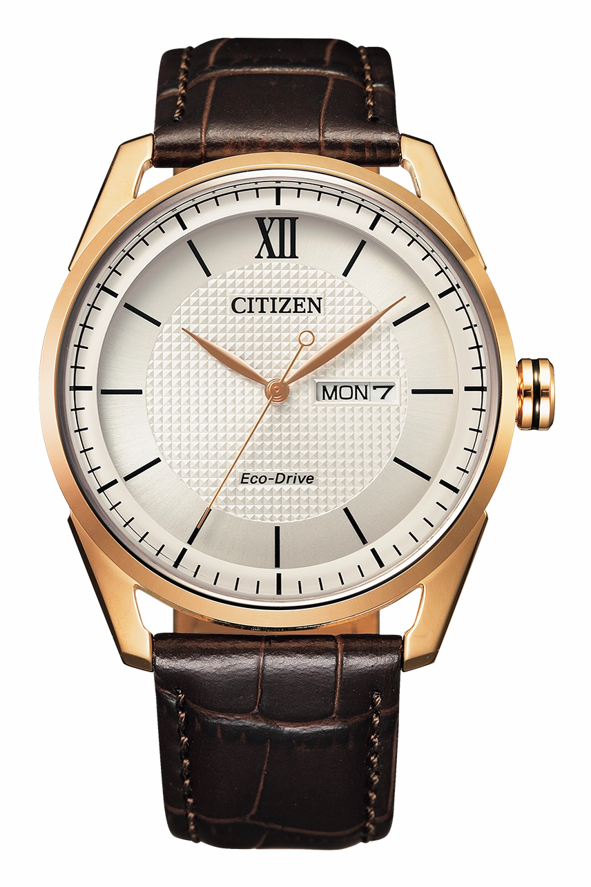 Citizen Eco-Drive Rose Gold Watch AW0082-19A