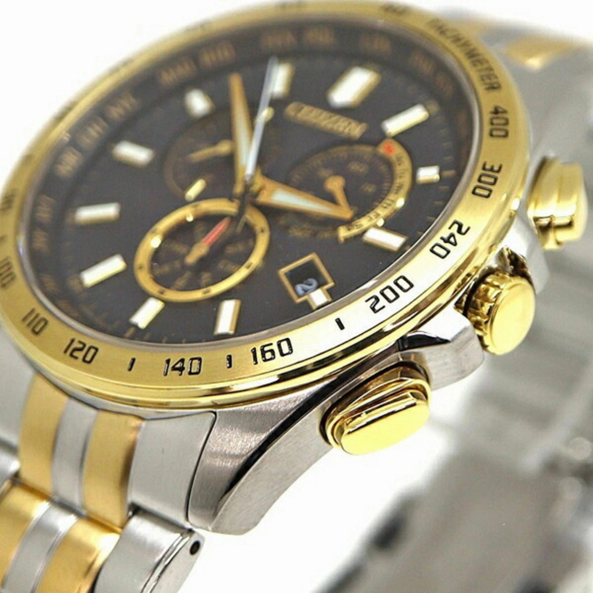 Citizen Eco Drive Stainless Steel Wristwatch (Pre-Owned)