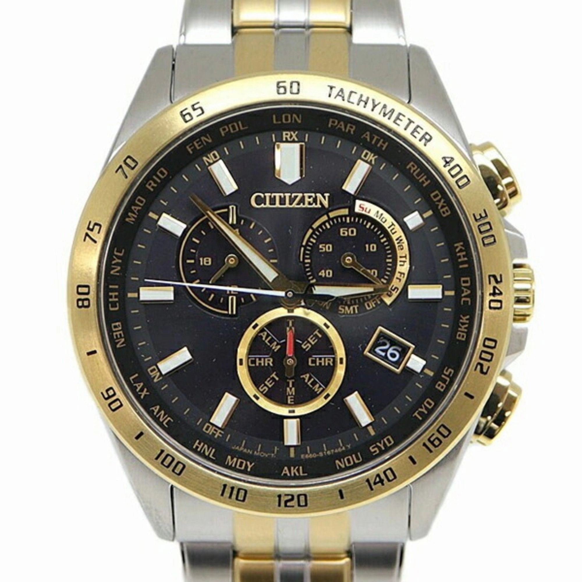 Citizen Eco Drive Stainless Steel Wristwatch (Pre-Owned)