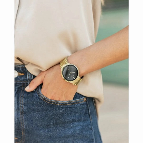 Citizen Eco-Drive Stiletto Gold-Tone Watch