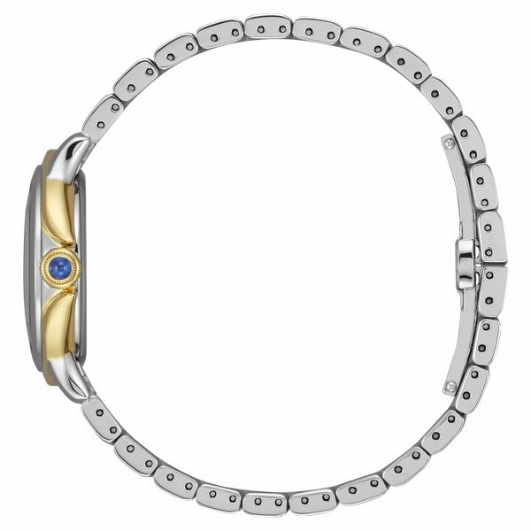 CITIZEN Eco-Drive Women's Ceci Diamond Accent Two-Tone Stainless Steel Bracelet Watch