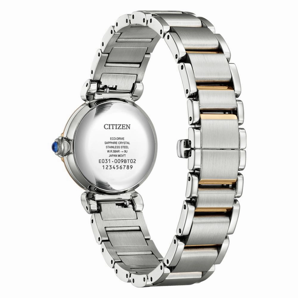 Citizen L Mae Eco-Drive Two-Tone Stainless Steel Women's Watch EM1136-87D