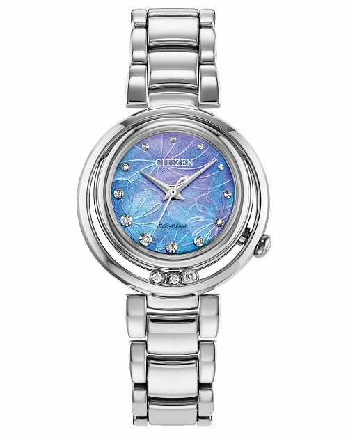 CITIZEN Ladies Eco-Drive Arcly Dress/Classic EM1110-56N