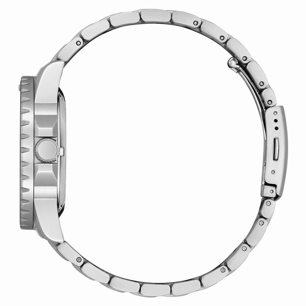 Citizen Mechanical Automatic Silver Stainless Steel Strap Men Watch NJ0170-83X