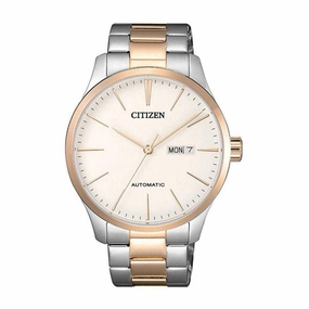Citizen Mechanical Two-Tone Steel Unisex Watch NH8356-87AB