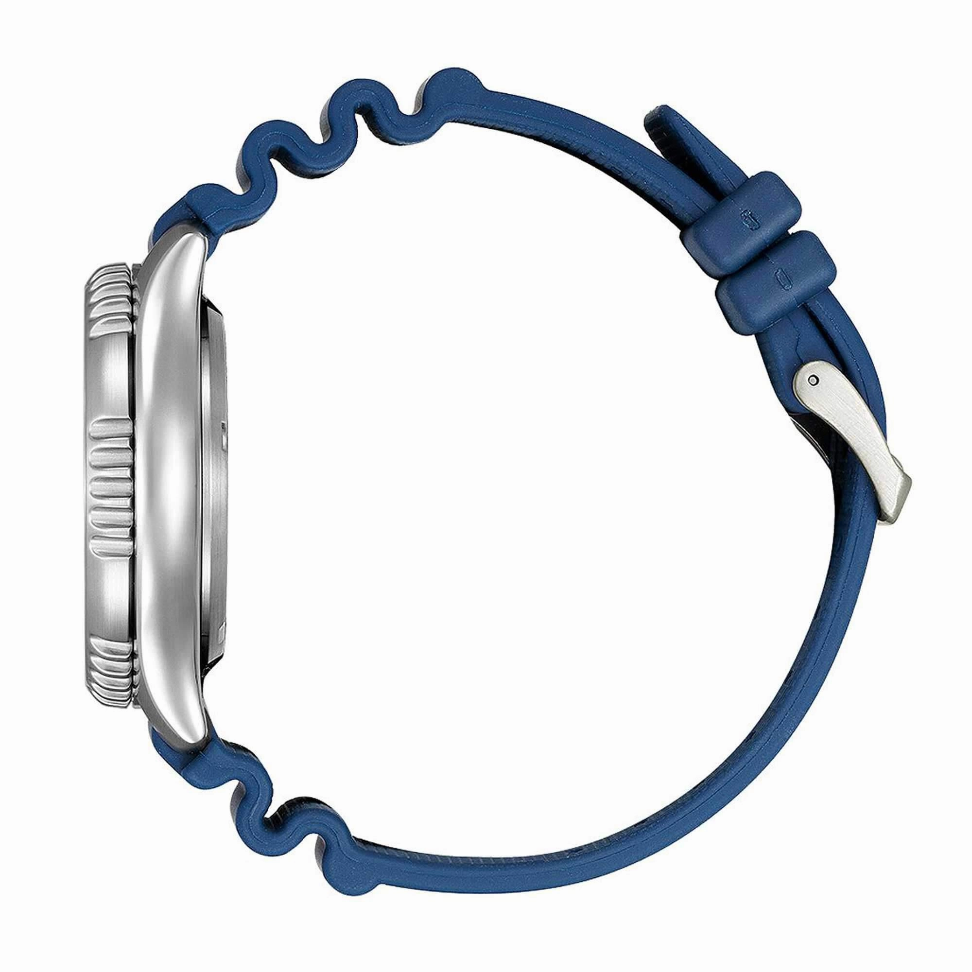 Citizen Men's Watch - Promaster Automatic Blue Silicone Rubber Strap | NY0141-10L