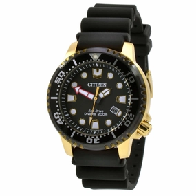 Citizen Men's Watch - Promaster Dive Eco-Drive Black Polyurethane Strap | BN0152-06E