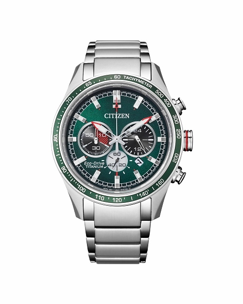 CITIZEN Mens Eco-Drive Titanium Sport Luxury CA4497-86X