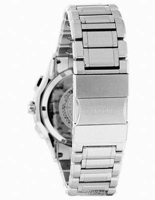 Citizen Mens Signature Octavia Perpetual Calendar Chrono - Steel - Black Dial