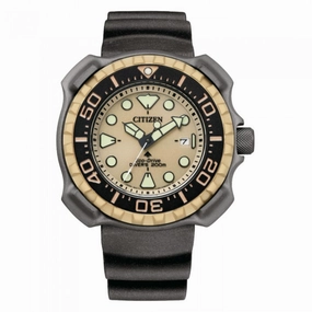 CITIZEN PRO MASTER BN0226-10P ECO-DRIVE PU STRAP MEN WATCH