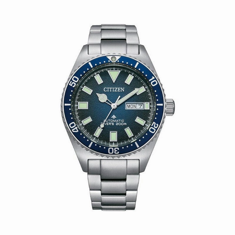 Citizen Promaster Eco-Drive Gents Automatic Diver's Blue Dial NY0129-58L