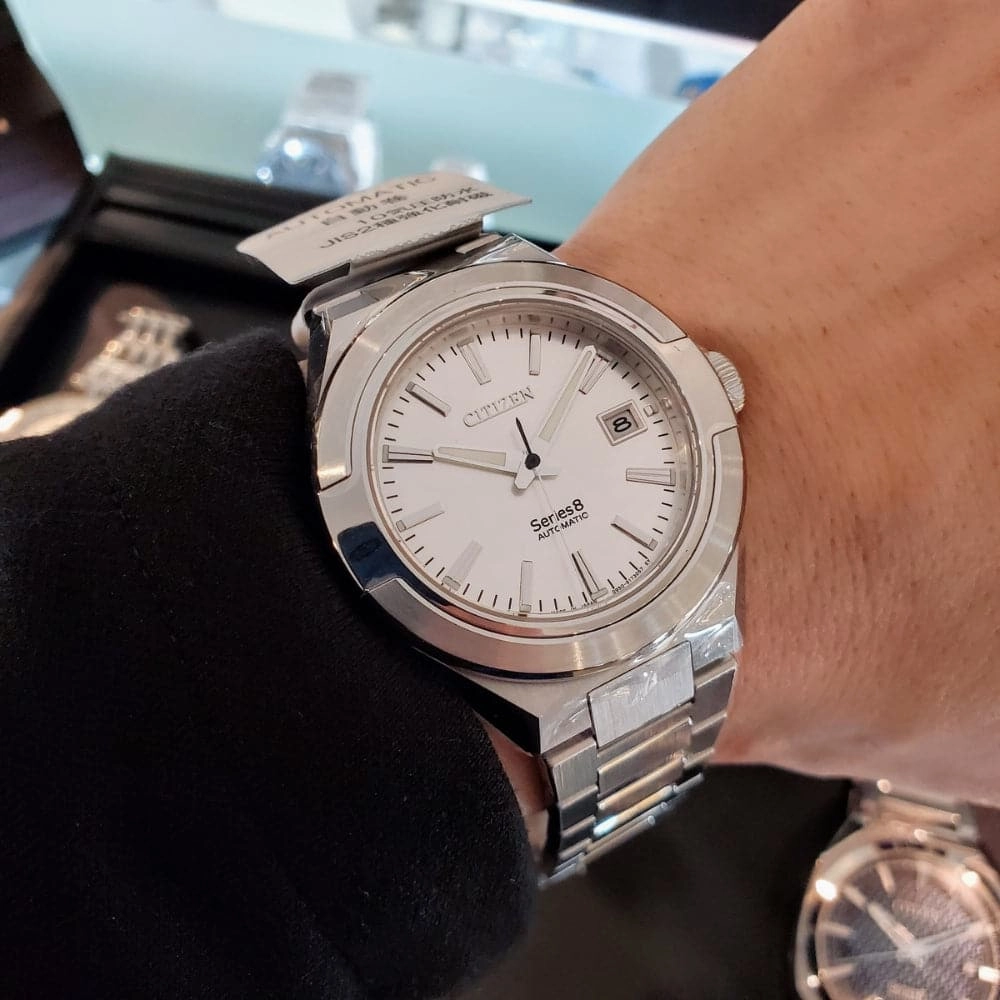 Citizen Series 8 Automatic Silver Stainless Steel Men Watch NA1000-88A
