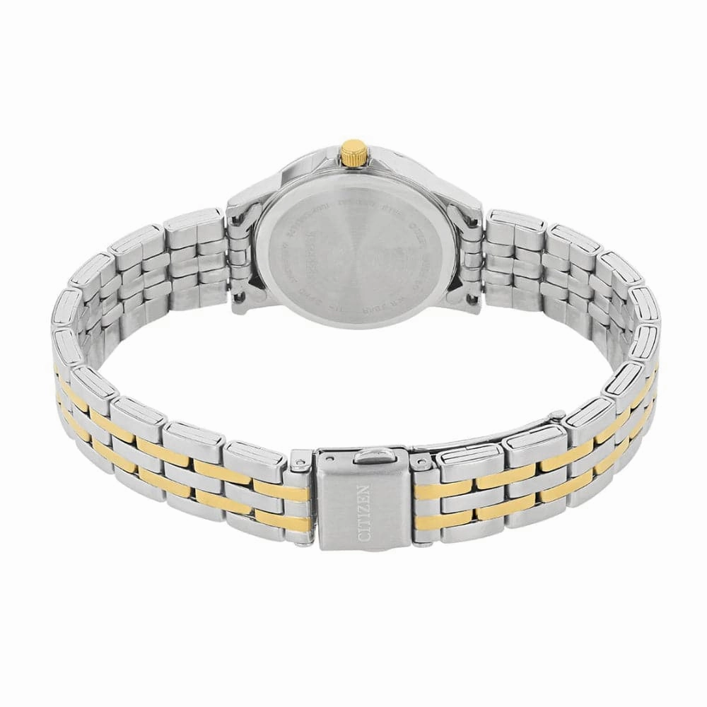 Citizen Silver Dial Stainless Steel Women Watch EQ0608-55A