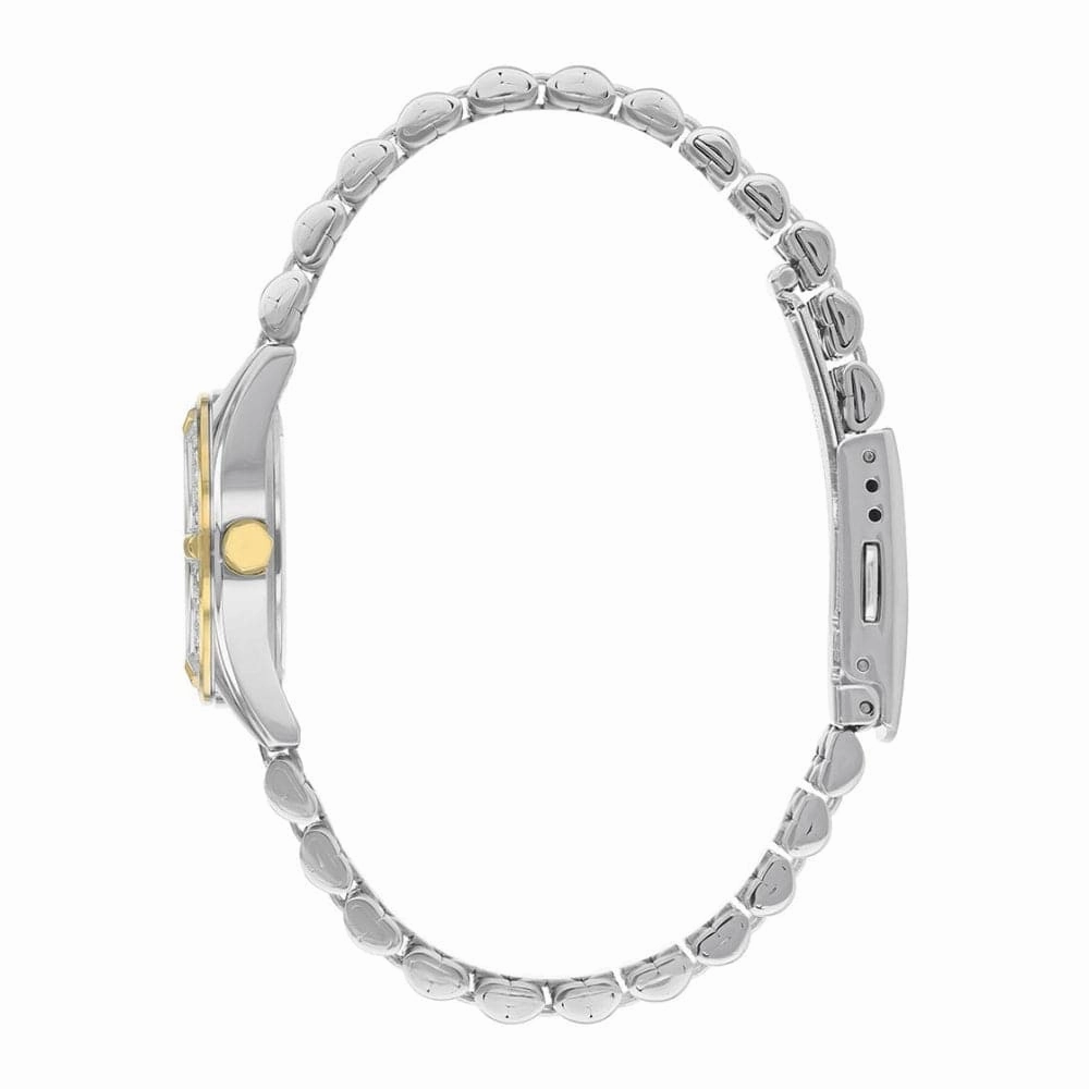 Citizen Silver Dial Two-Tone Stainless Steel Strap Women Watch EU6064-54D