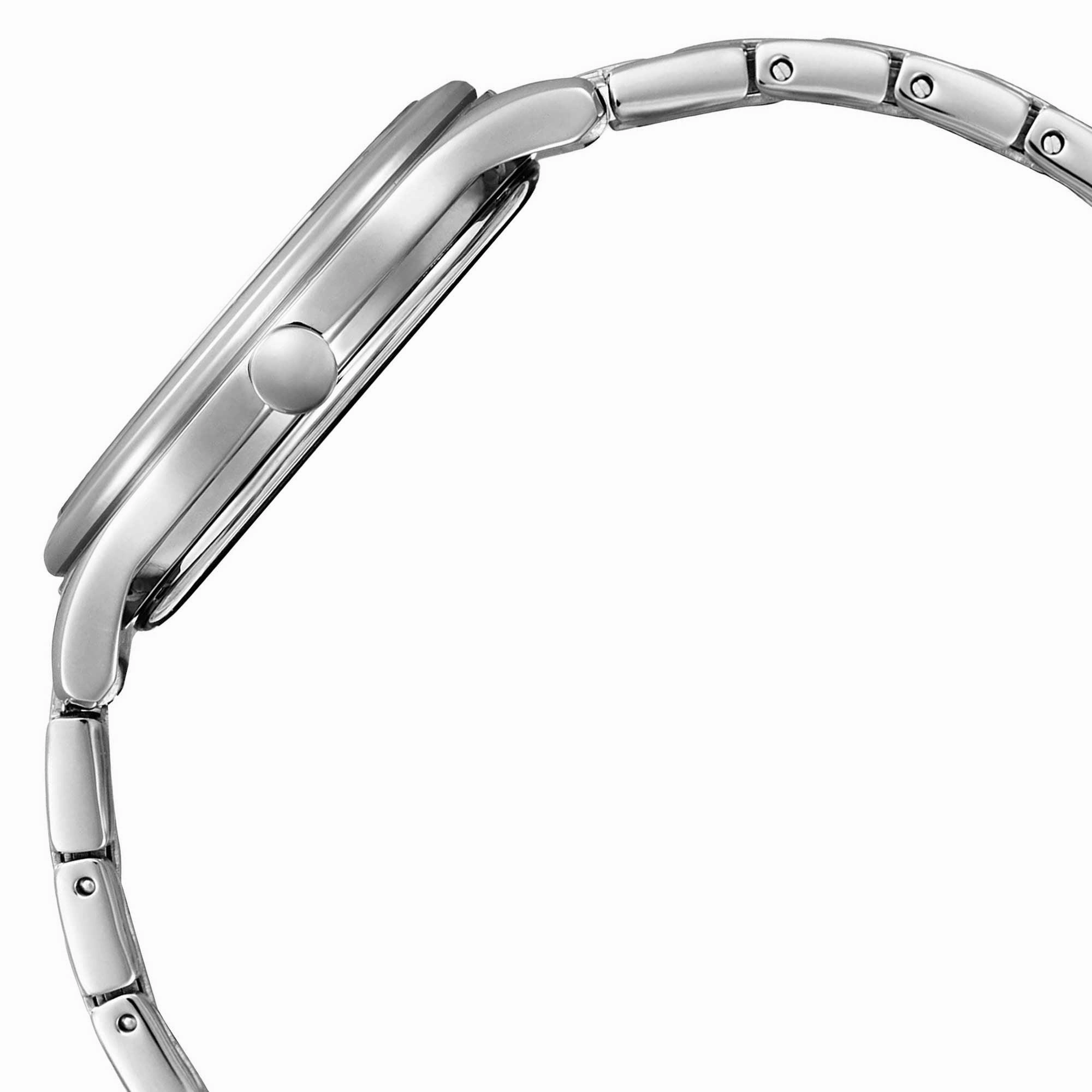 Citizen Women's Eco-Drive Watch - Dress White Dial Silver Tone Bracelet | EM0500-73A