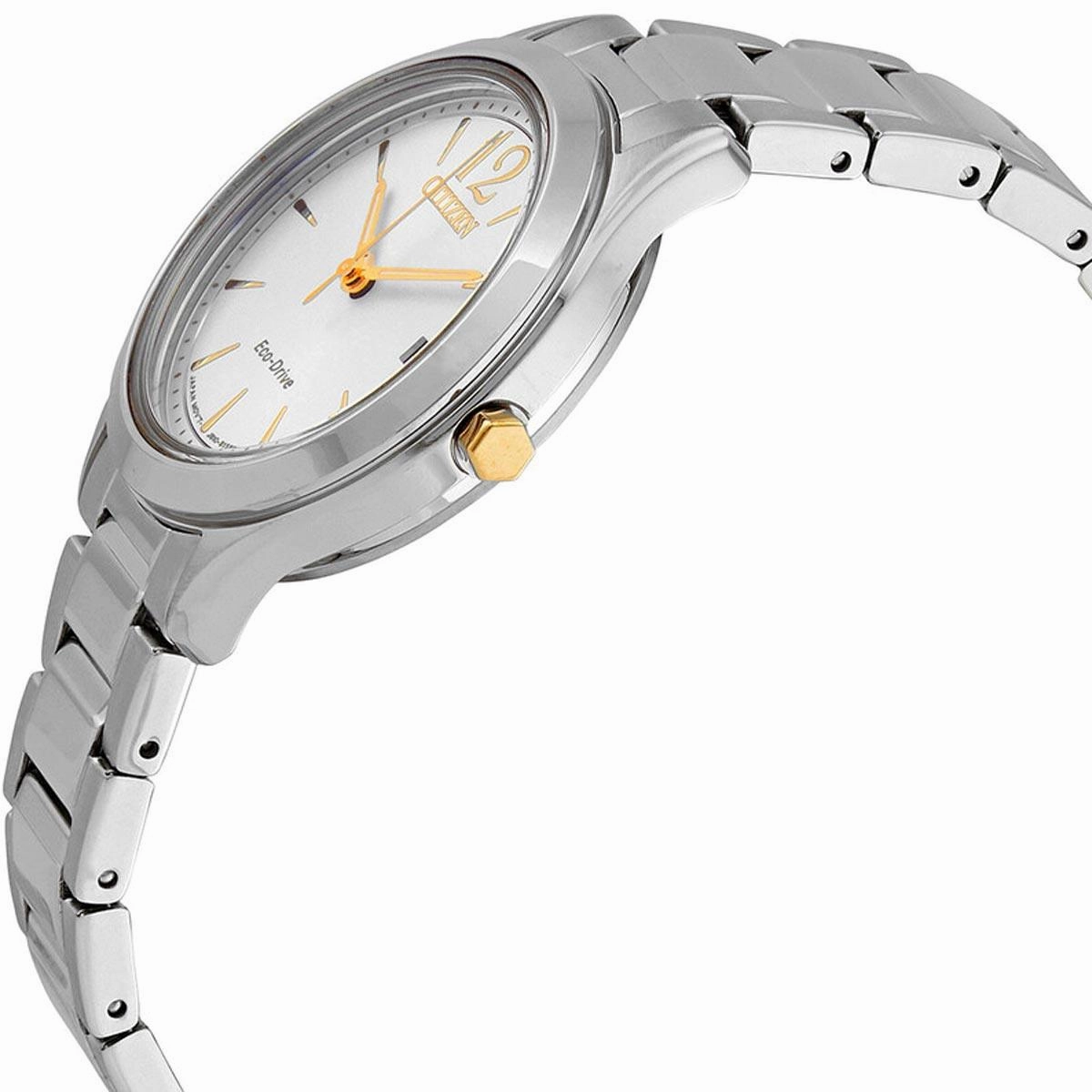 Citizen Women's Watch - Power Reserve White Dial Silver Steel Bracelet | FE6124-85A