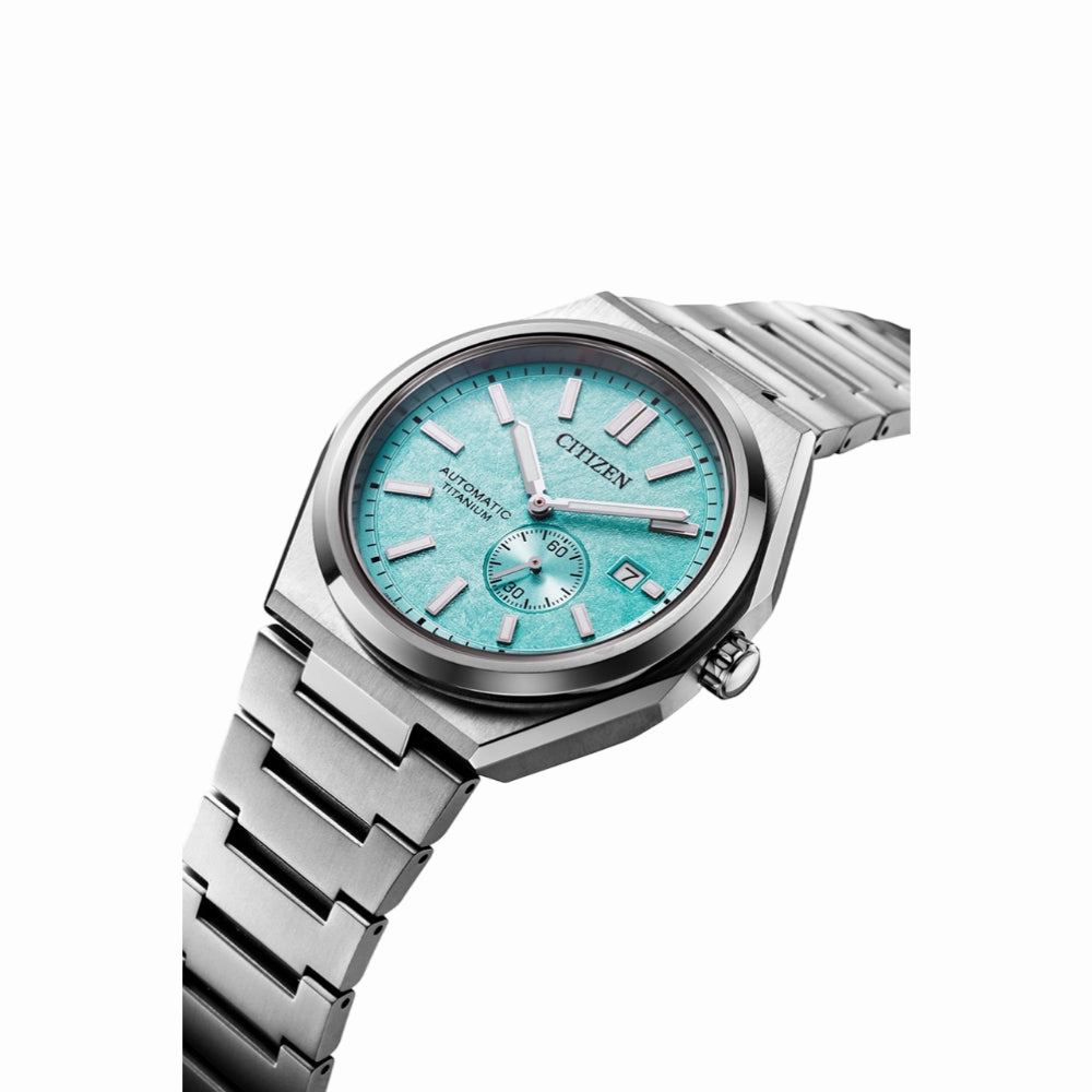 Citizen Zenshin Mechanical Silver Stainless Steel Strap Men Watch NJ0180 Series