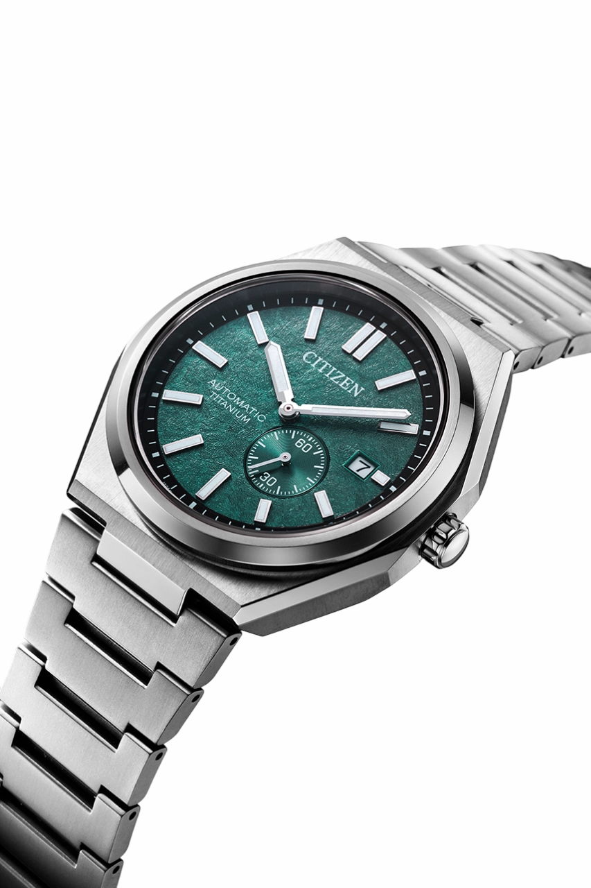 Citizen Zenshin Mechanical Silver Stainless Steel Strap Men Watch NJ0180 Series