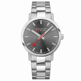Classic, Brushed Steel, 40 mm, Stainless Steel Watch