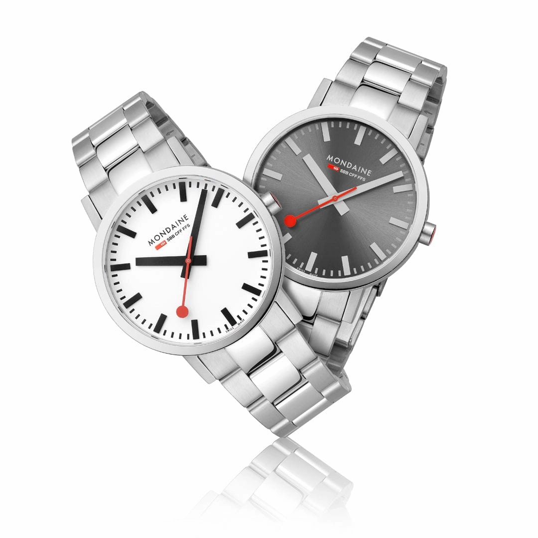 Classic, Brushed Steel, 40 mm, Stainless Steel Watch