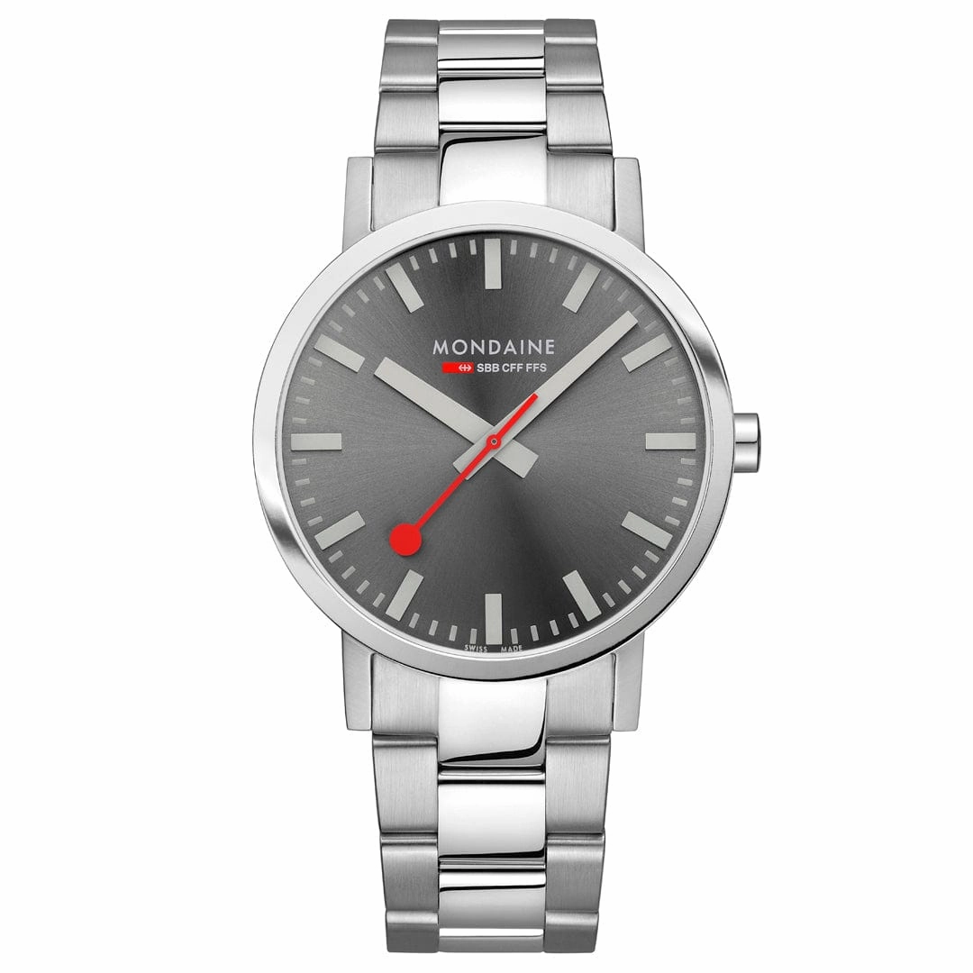 Classic, Brushed Steel, 40 mm, Stainless Steel Watch
