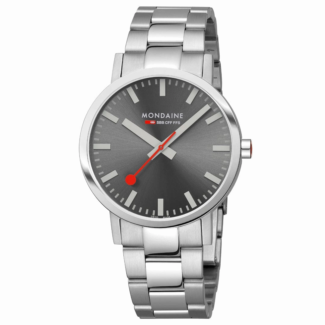 Classic, Brushed Steel, 40 mm, Stainless Steel Watch