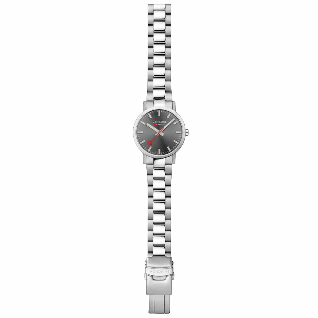 Classic, Brushed Steel, 40 mm, Stainless Steel Watch