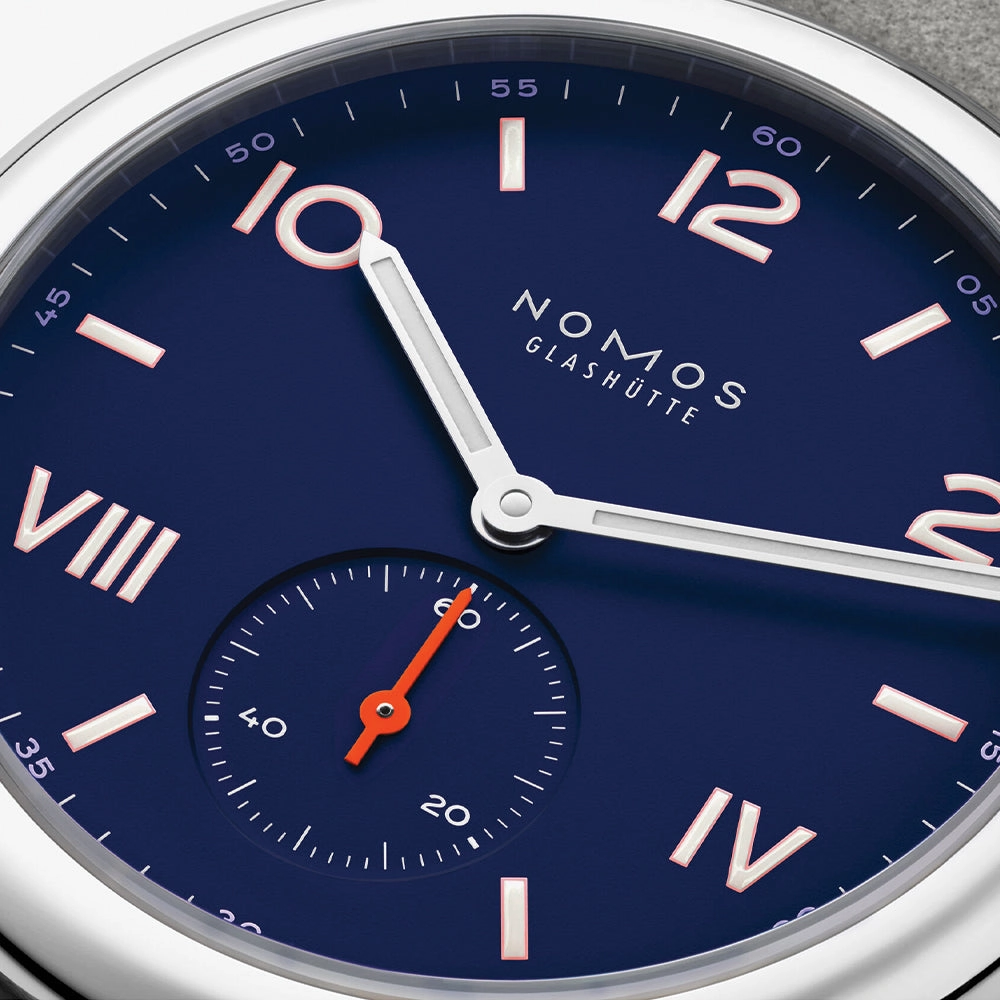 Club Campus 36mm - Night Sky on Leather Strap