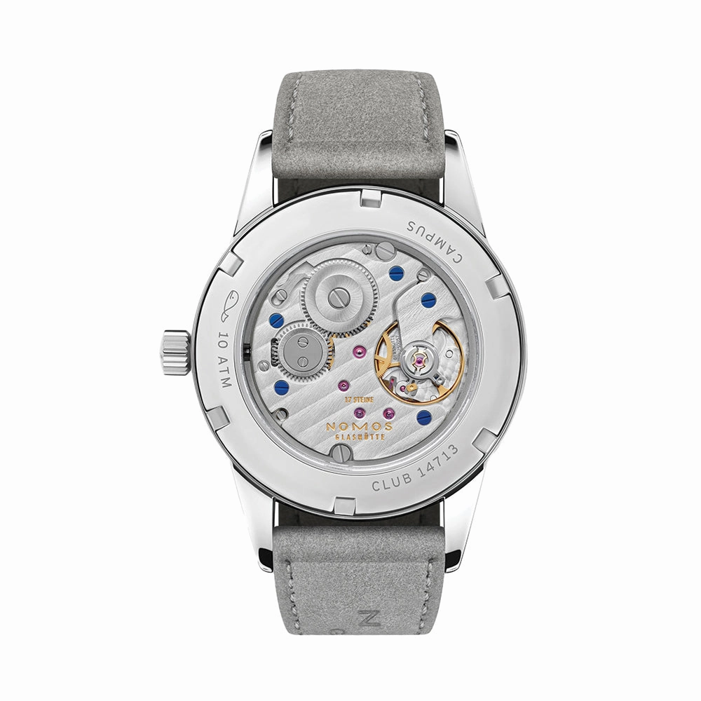 Club Campus Sapphire Back 36mm - Night Sky on Leather Strap
