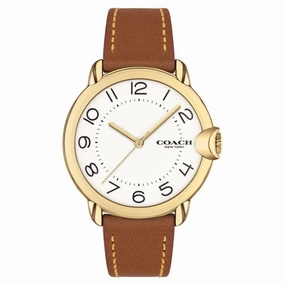 COACH ARDEN 14503607 BROWN LEATHER WOMEN WATCH