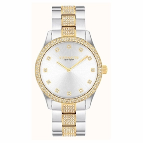 COACH BROOKS 38mm TWO-TONE STEEL WATCH 14400034