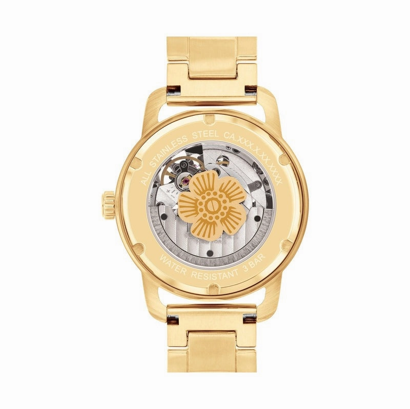COACH CRUISER GOLD STEEL BRACELET WATCH 14504368