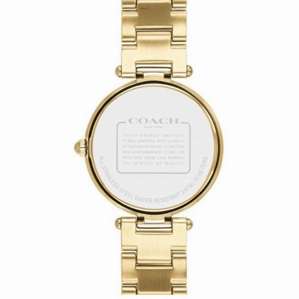 COACH PARK CRYSTAL ACCENT 14503093 GOLD STAINLESS STEEL WOMEN'S WATCH