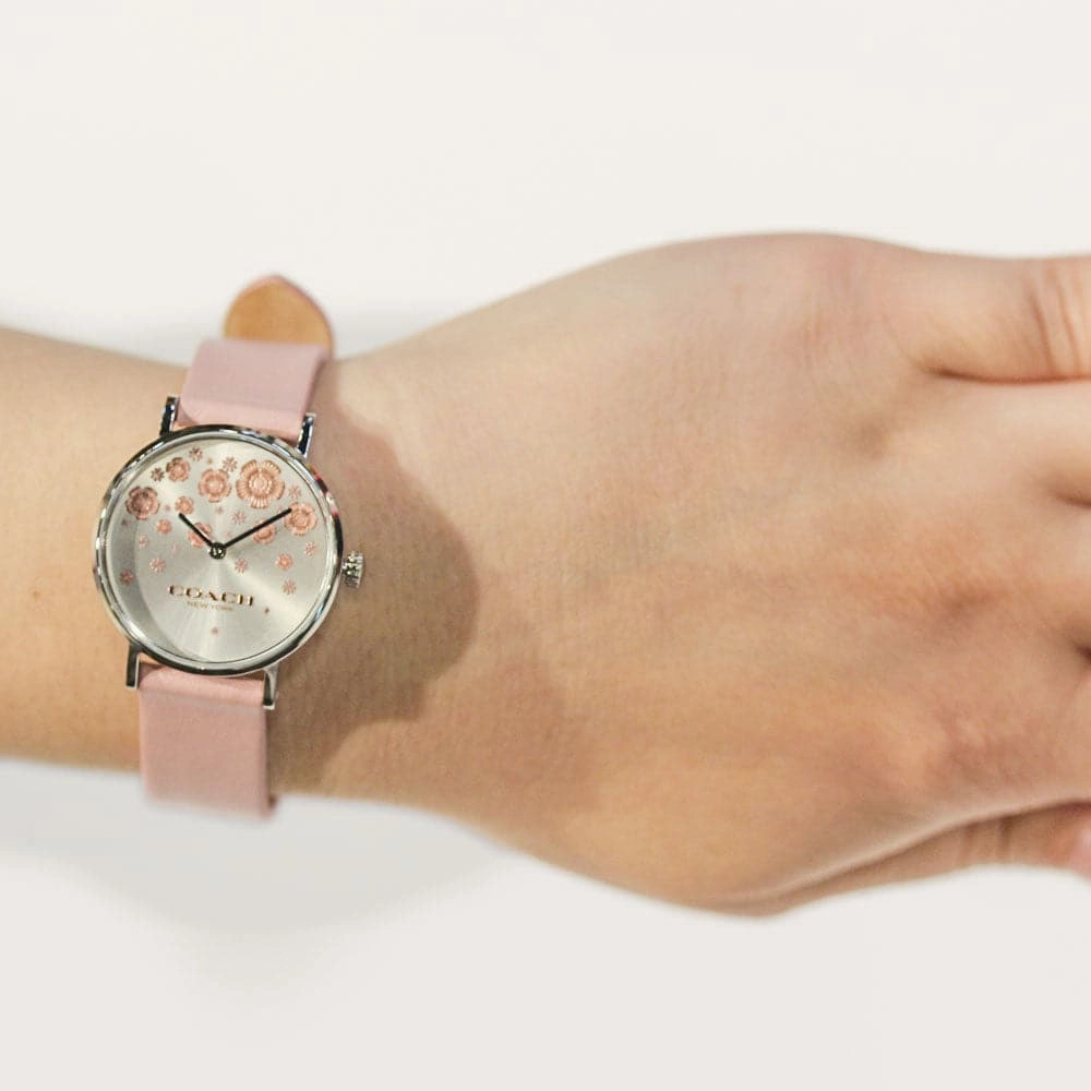 Coach Perry Silver Dial Stainless Steel Strap Women Watch 14000065