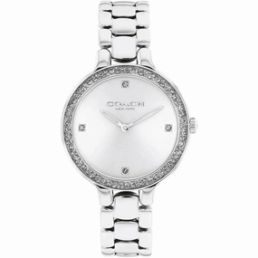 Coach Women's Watch - Chelsea Quartz Silver Dial Stainless Steel Bracelet | 14504124