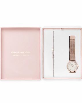 Coffret Rosefield Blush Box The Tribeca Or Rose   The Baxter Or Rose
