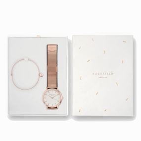 Coffret Rosefield The Mercer Blanc Or Rose   The Wooster Or Rose Medium