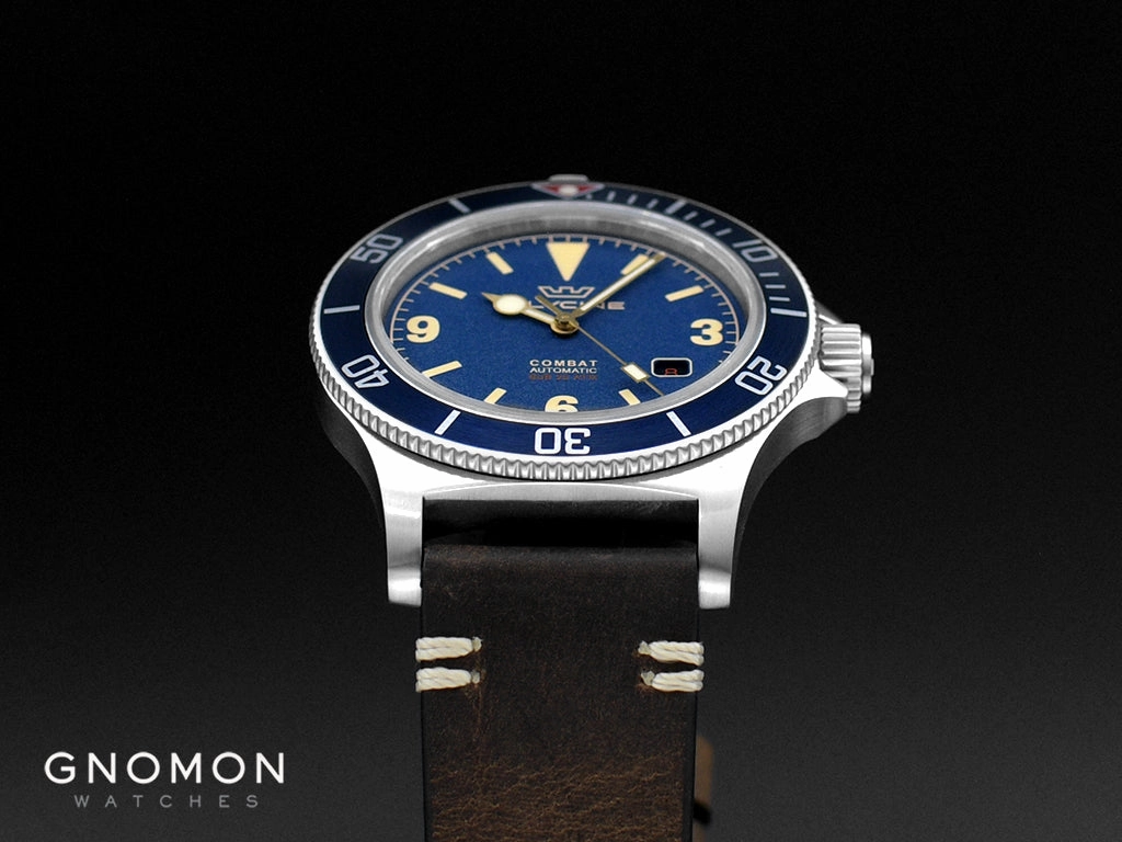 Combat SUB 42 Vintage Blue  Leather Ref. GL0417