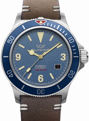 Combat SUB 42 Vintage Blue  Leather Ref. GL0417