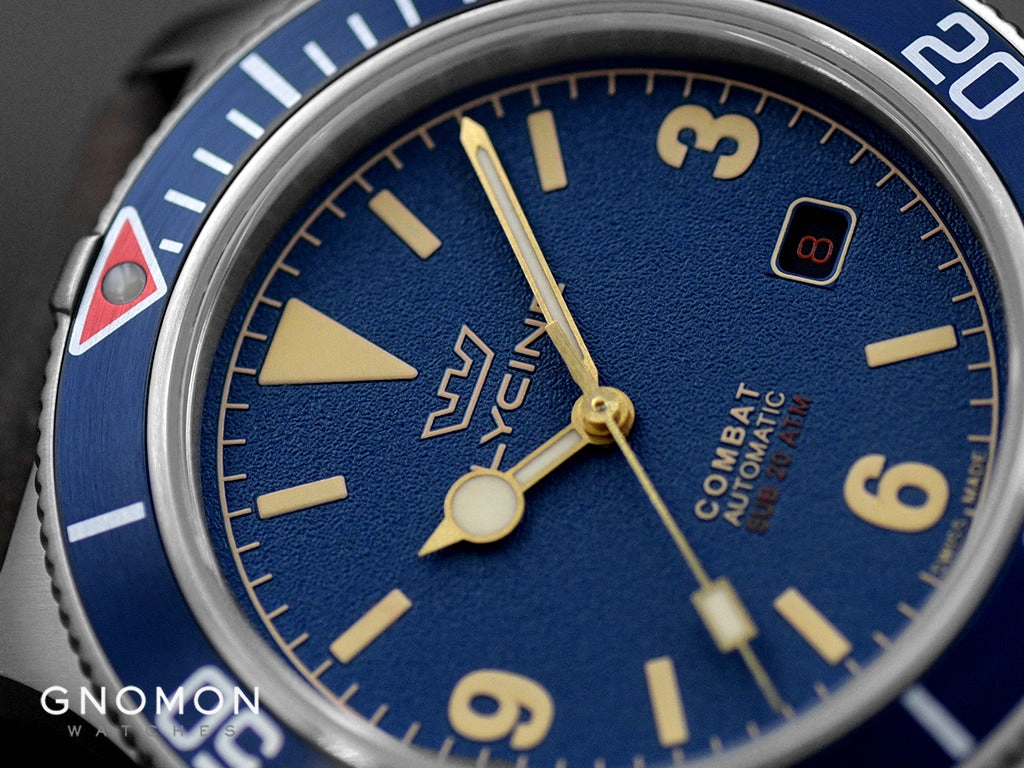Combat SUB 42 Vintage Blue  Leather Ref. GL0417