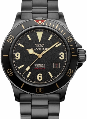Combat SUB 42 Vintage Full-Black - Bracelet Ref. GL0290