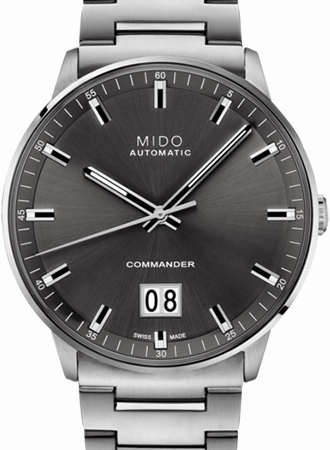 Commander Big Date Silvertone Ref. M021.626.11.061.00