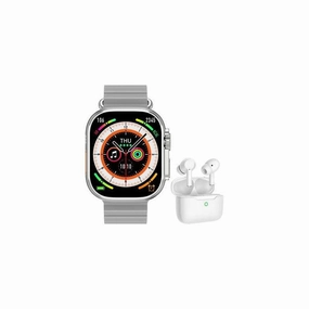 Daniel Klein A8 Ultra Smart Watch with EarPods